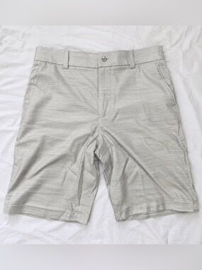 New PGA TOUR Boys Printed Textured Golf Shorts with Active Waistband Size 16